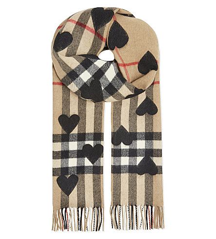 burberry heart scarf uk|burberry scarf 50 cashmere wool.